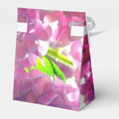 Ballotins Hydrangées roses rayonnantes, fleurs roses (Arrière)