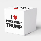 Ballotins I Love Président Trump Heart (Arrière)