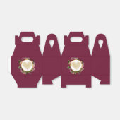 Ballotins I Love You Fancy Golden Heart with Floral Frame (Déplié)