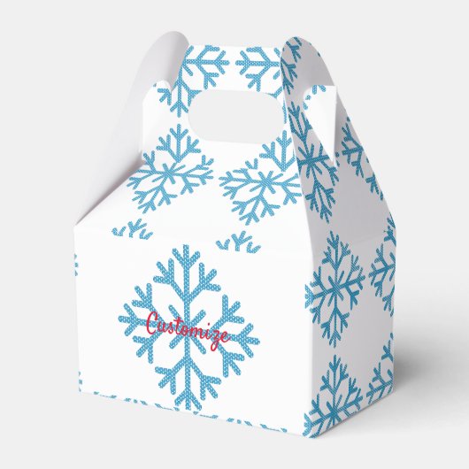 Ballotins Icy Blue Snowflake Thunder_Cove (Verso)