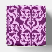 Ballotins Ikat damas mauresque - violet et orchidée (Haut)