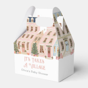Ballotins Il faut un village Fille de neige d'hiver Baby Sho