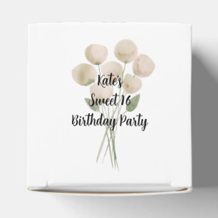 Ballotins illusima Aquarelle Pivoines Sweet 16