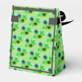 Ballotins illusima Ballet Hippo Lime Fleurs Anniversaire Cad (Arrière)