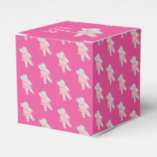 Ballotins illusima Ballet Hippo Motif rose fête d'anniversai