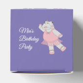 Ballotins illusima Ballet Hippo Motif violet Anniversaire (Haut)