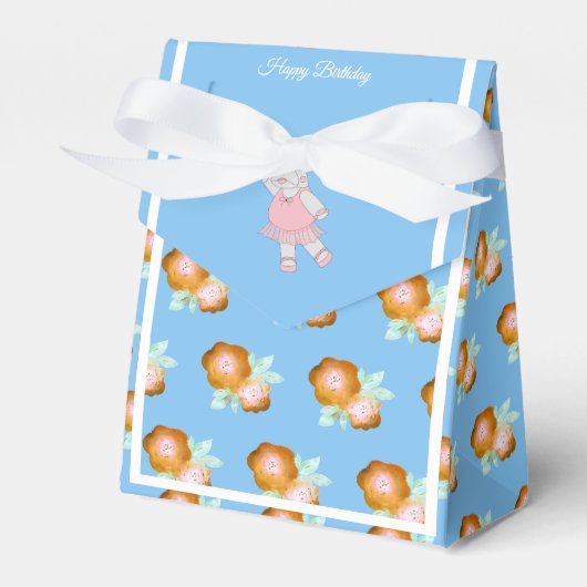Ballotins illusima Ballet Hippo Rose or cadeau d'anniversair (Verso)