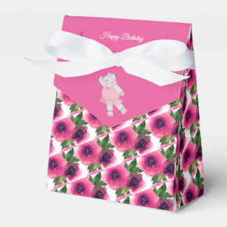 Ballotins illusima Ballet Hippopotame Rose Rose Fête Cadeau/