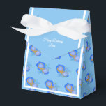Ballotins illusima bleu or Rose bleu cadeau d'anniversaire/<br><div class="desc">illusima Blanc Ruban Bleu doré Rose Bleu boîte cadeau d'anniversaire / Ballotin. Parfait pour une fête d'anniversaire à thème pour enfant.</div>