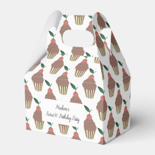 Ballotins illusima Cupcakes au glaçage au chocolat doux 16