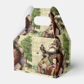 Ballotins Illustration classique de l'arbre du Père Noël joy (Arrière)