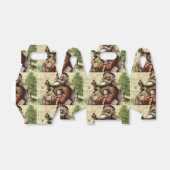 Ballotins Illustration classique de l'arbre du Père Noël joy (Déplié)