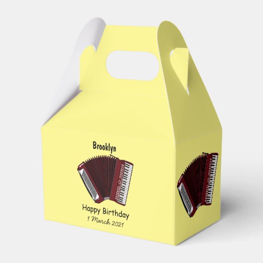 Ballotins Illustration d'accordion (Verso)