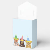 Ballotins Illustration d'animaux de fête Merci d'anniversair (Ouvert)