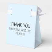 Ballotins Illustration d'animaux de fête Merci d'anniversair (Arrière)