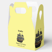 Ballotins Illustration de bateau pirate (Ouvert)