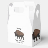 Ballotins Illustration de bison (Ouvert)