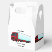 Ballotins Illustration de camion roumain (Ouvert)