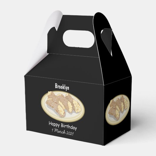 Ballotins Illustration de Cannoli (Arrière)