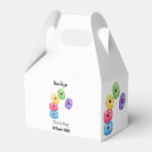 Ballotins Illustration de caricature de macarons marrant mig (Arrière)