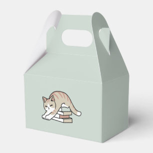 Ballotins Illustration de chat Lover - Curled Up & Cosy