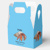 Ballotins Illustration de crabe ermite (Ouvert)