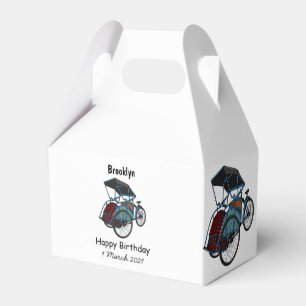 Ballotins Illustration de cyclo-pousse