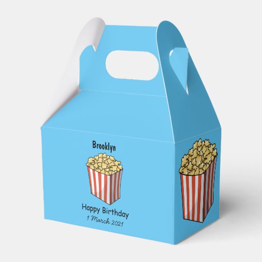 Ballotins Illustration de dessin animé Popcorn (Verso)