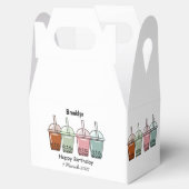 Ballotins Illustration de dessin animé pour le thé de bulle (Ouvert)