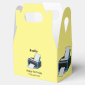 Ballotins Illustration de dessin d'imprimante (Ouvert)