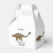 Ballotins Illustration de dinosaure blindé Ankylosaurus (Arrière)