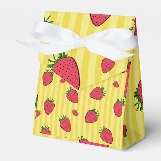 Ballotins Illustration de fraises (Verso)