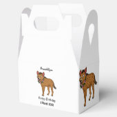 Ballotins Illustration de Hyena et de fleurs (Ouvert)