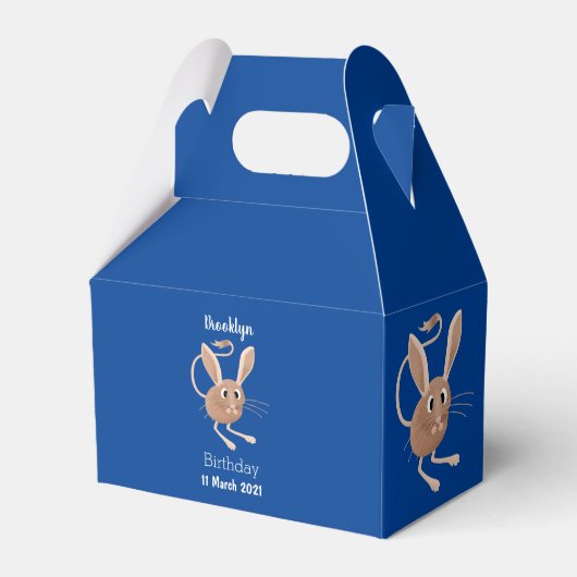 Ballotins Illustration de jerboa aux longues oreilles (Verso)