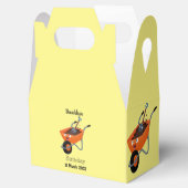 Ballotins Illustration de la brouette en brouette orange trè (Ouvert)