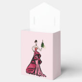 Ballotins Illustration de la mode de Noël avec arbre (Ouvert)