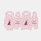 Ballotins Illustration de la mode de Noël avec arbre (Déplié)