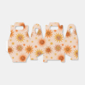 Ballotins Illustration de l'aquarelle orange Sun Face (Déplié)