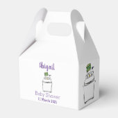 Ballotins Illustration de lave-linge mignonne (Arrière)