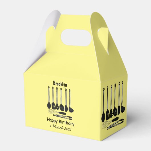 Ballotins Illustration de l'ustensile de cuisine (Verso)