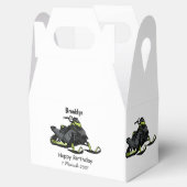 Ballotins Illustration de motoneige (Ouvert)