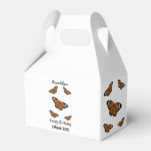 Ballotins Illustration de papillon monarque (Verso)