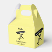 Ballotins Illustration de piano clavier (Arrière)