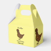 Ballotins Illustration de poulet à la polis chamois (Arrière)