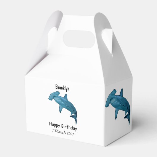 Ballotins Illustration de requin marteau (Verso)