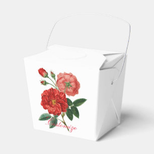 Ballotins Illustration de rose rouge vintage Thunder_Cove