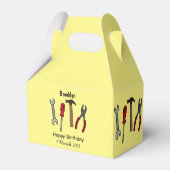 Ballotins Illustration des outils de menuiserie (Arrière)