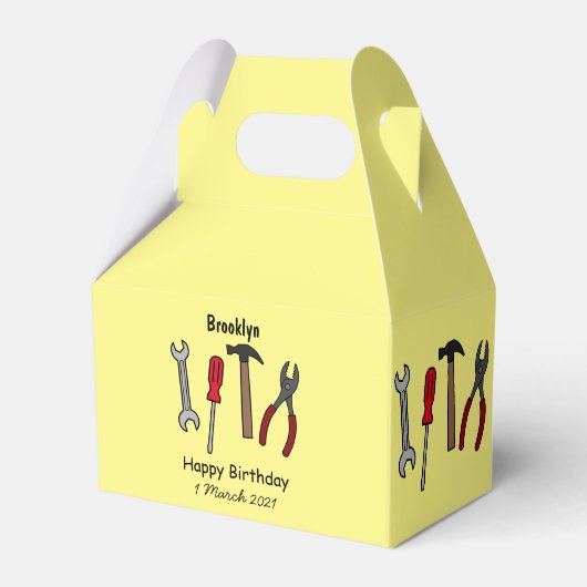 Ballotins Illustration des outils de menuiserie (Verso)