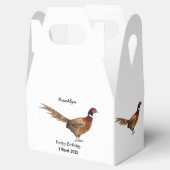 Ballotins Illustration d'oiseau faisan à cou circulaire (Ouvert)