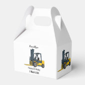 Ballotins Illustration du chariot élévateur (Arrière)